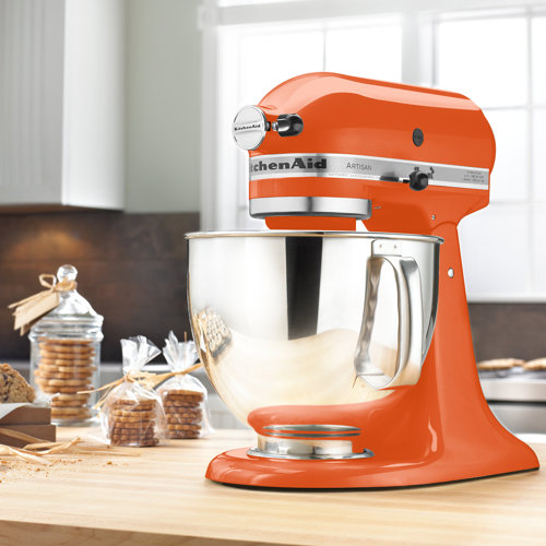 KitchenAid Artisan Series 10 Speed 5 Quart TiltHead Stand Mixer KSM150 & Reviews Birch Lane